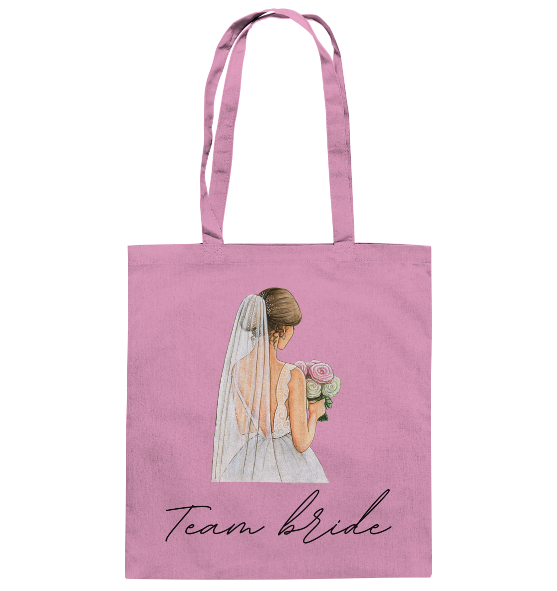 Team bride - Baumwolltasche