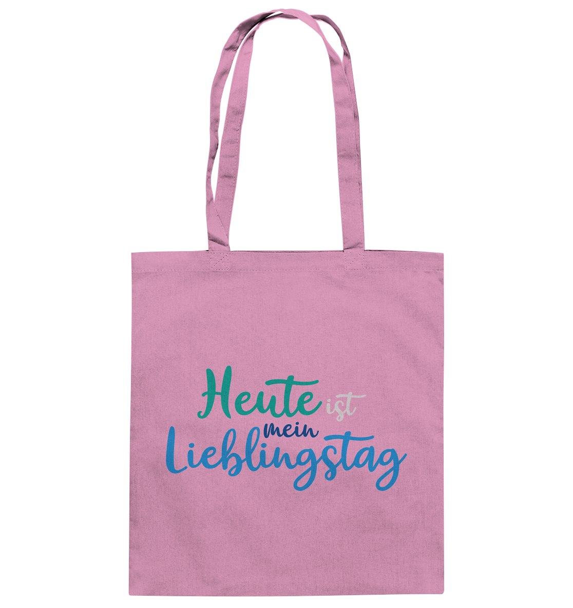 Heute ist mein Lieblingstag - Baumwolltasche