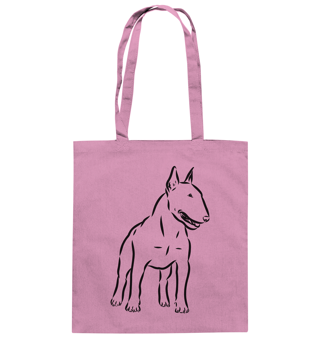 Bullterrier, Miniatur Bullterrier  - Baumwolltasche