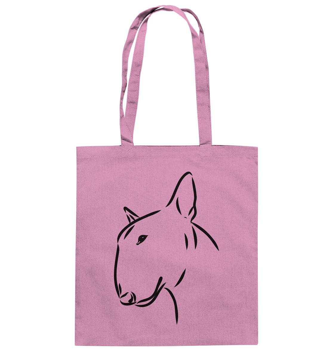 Bullterrier, Miniatur Bullterrier  - Baumwolltasche