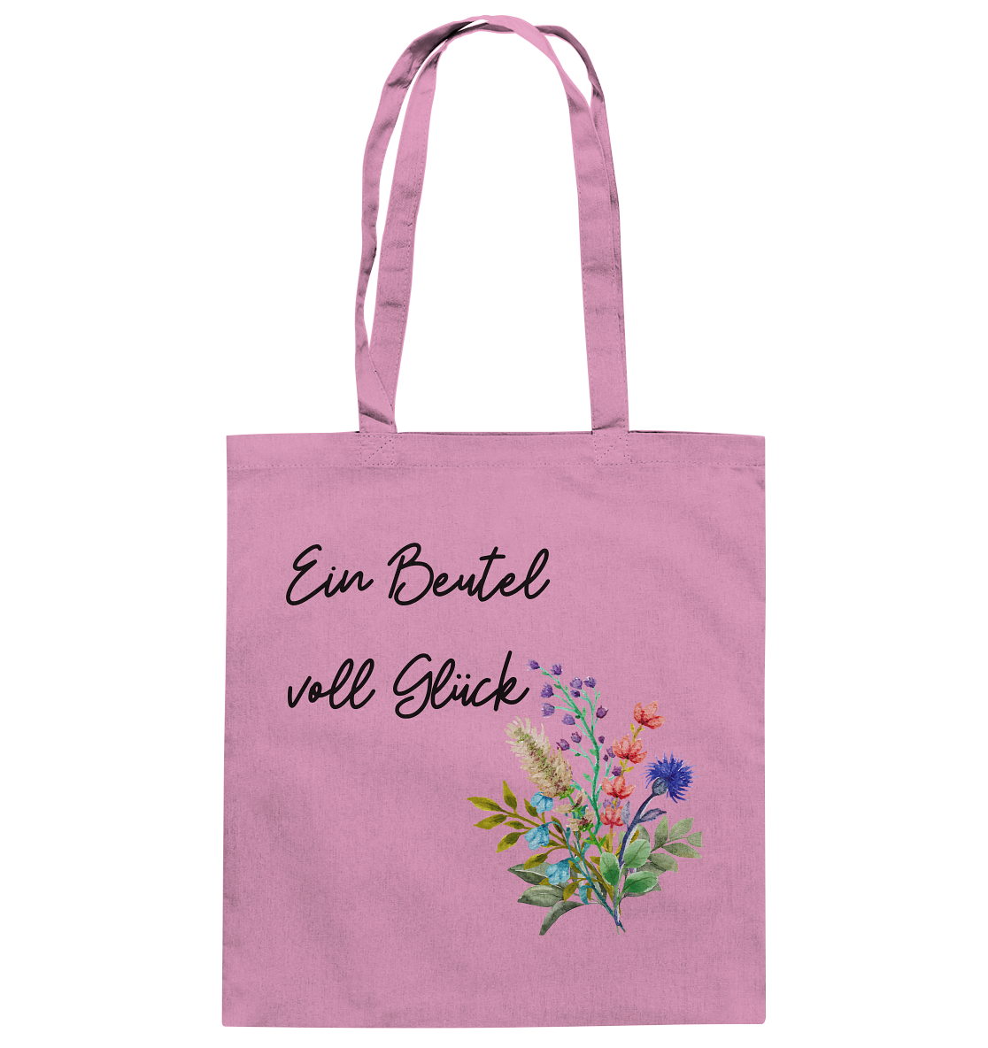Ein Beutel voll Glück - Baumwolltasche