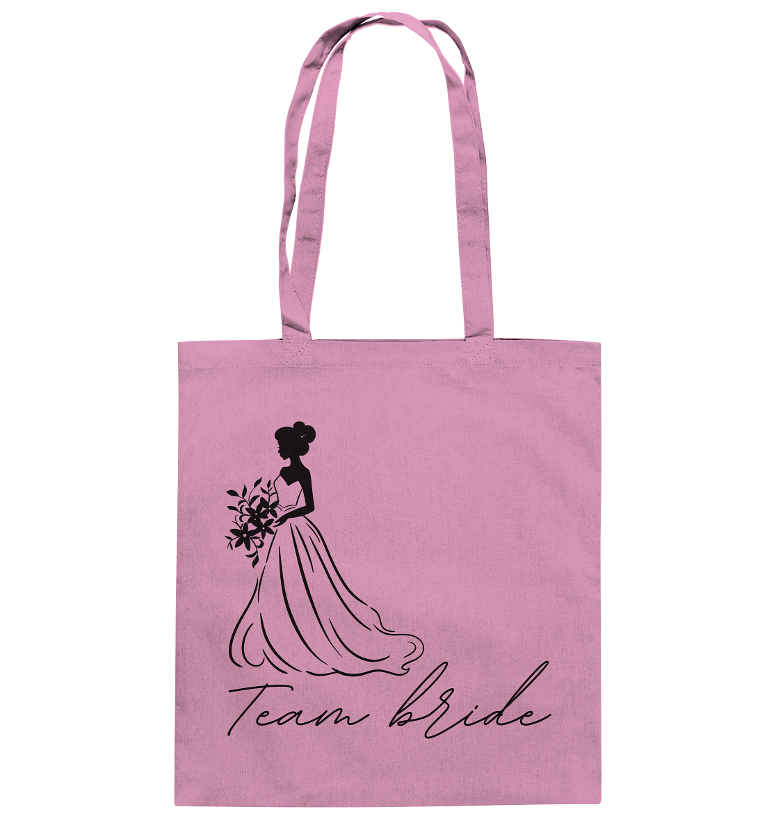 Team bride - Baumwolltasche