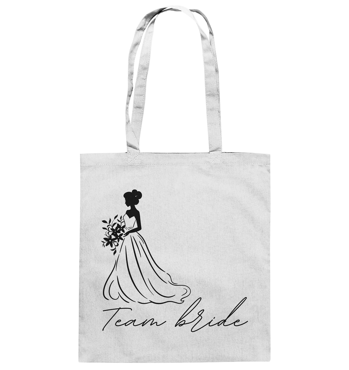 Team bride - Baumwolltasche