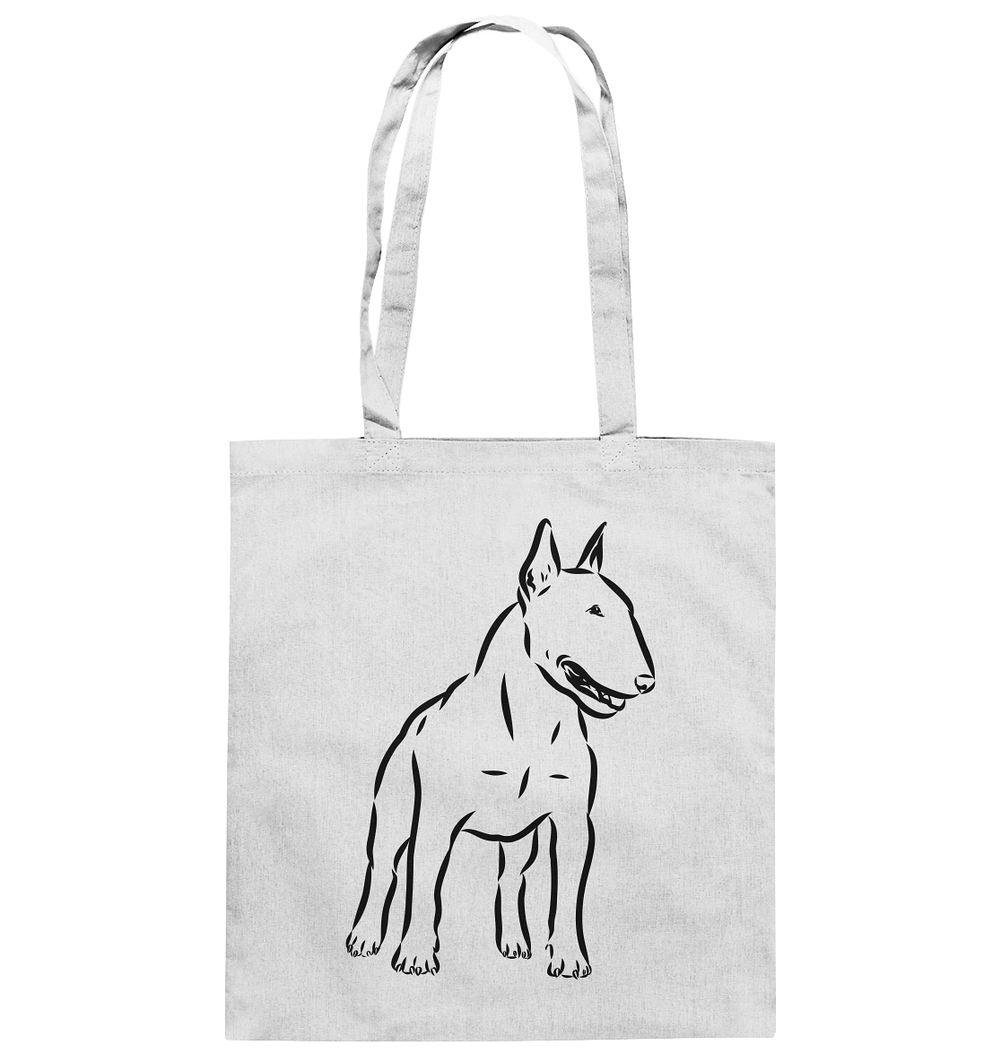 Bullterrier, Miniatur Bullterrier  - Baumwolltasche
