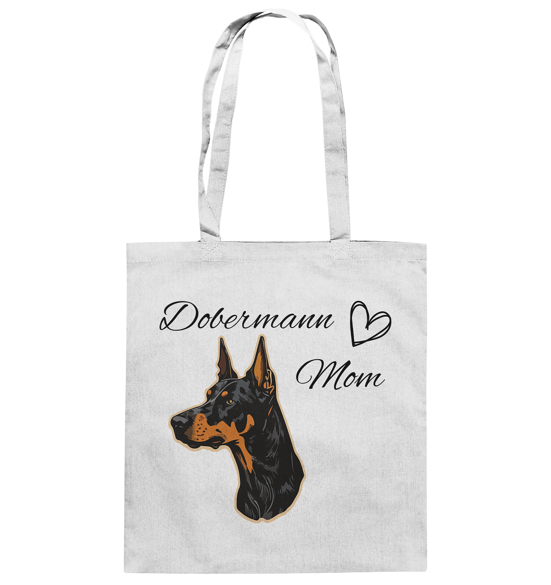 Dobermann Mom - Baumwolltasche