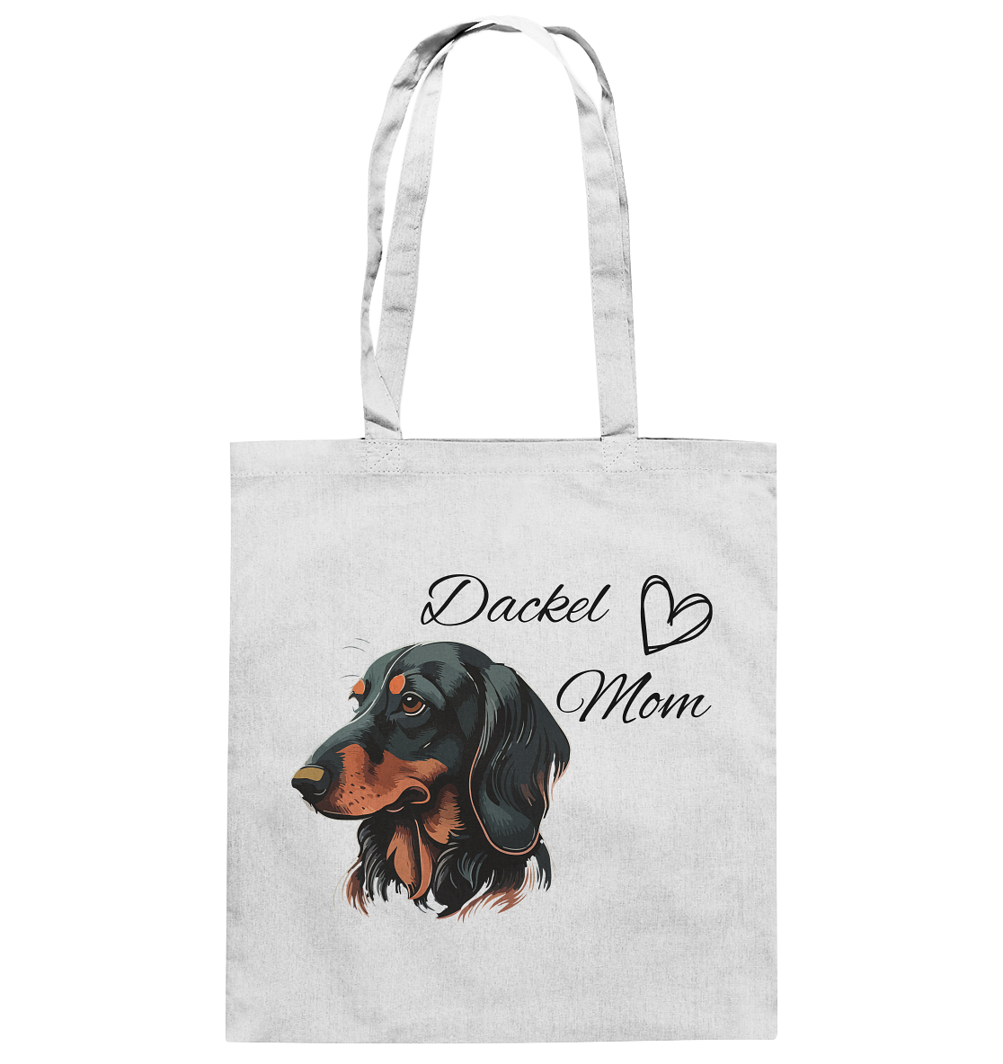 Dackel Mom - Baumwolltasche