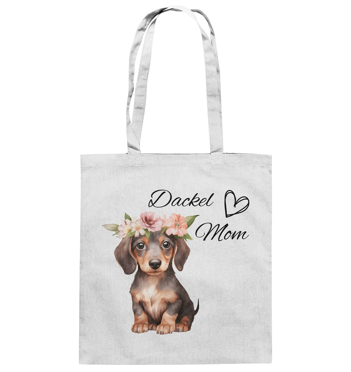 Dackel Mom - Baumwolltasche