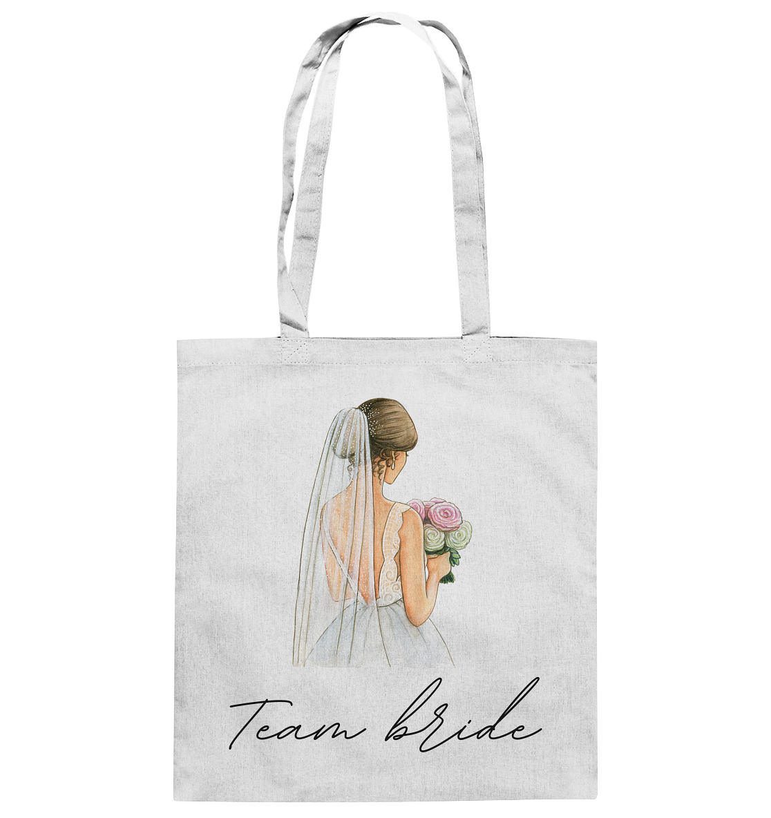 Team bride - Baumwolltasche