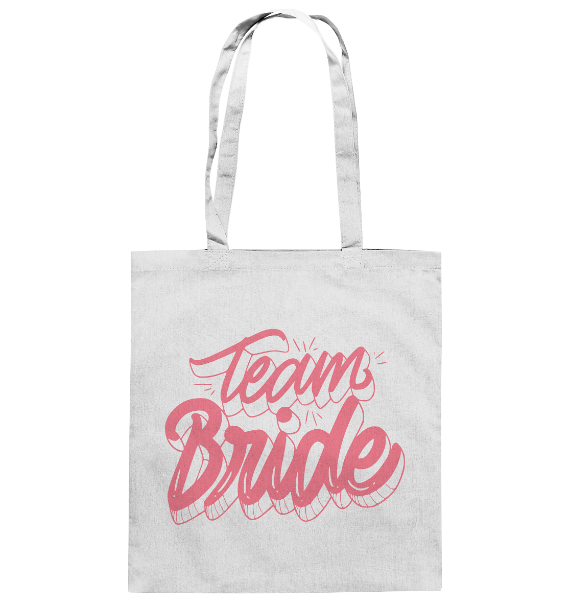 Team bride - Baumwolltasche