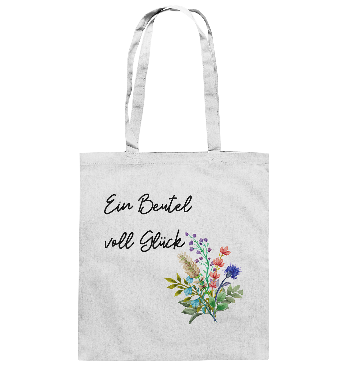 Stoffbeutel, Ein Beutel voll Glück - Baumwolltasche