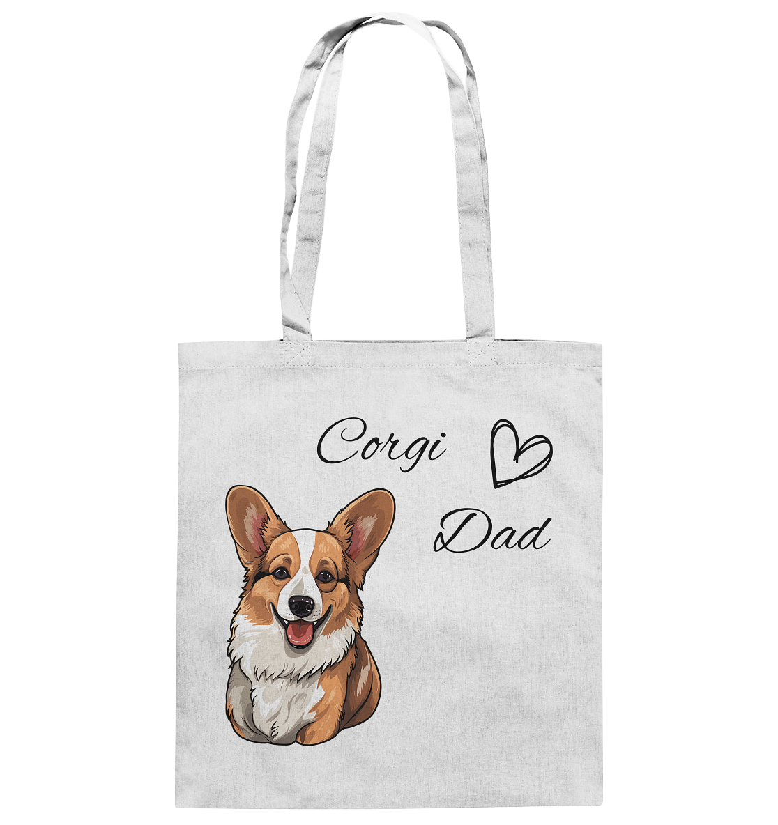 Corgi Dad - Baumwolltasche