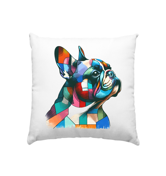 Bullterrier, Miniatur Bullterrier  - Kissen 40x40cm