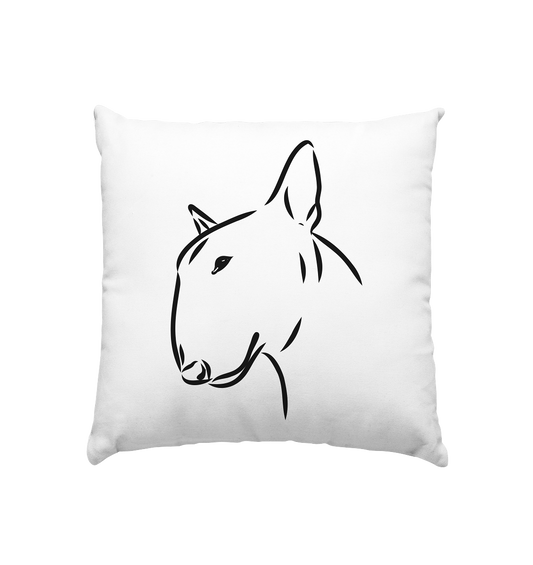 Bullterrier, Miniatur Bullterrier  - Kissen 40x40cm