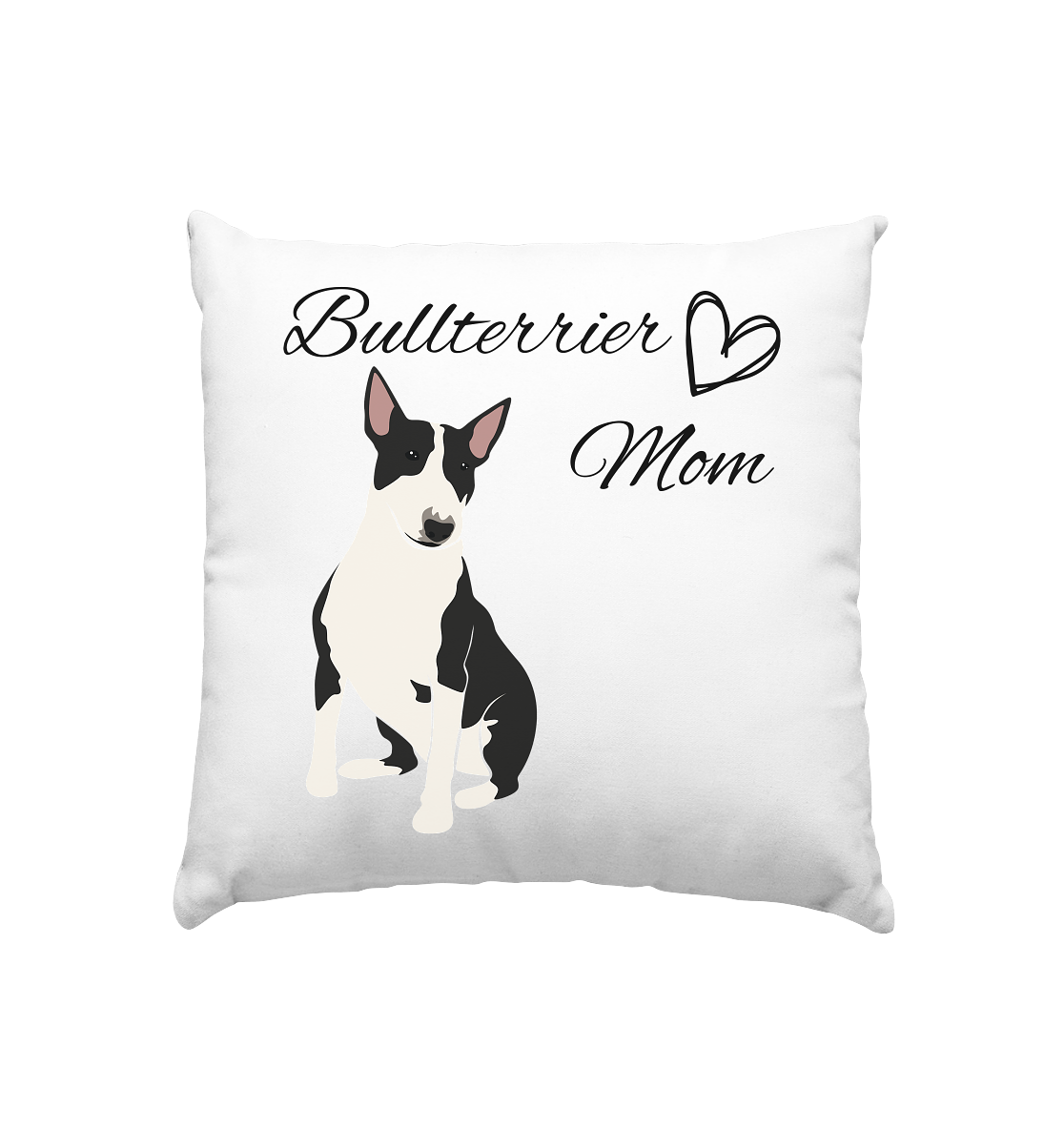 Bullterrier, Miniatur Bullterrier  - Kissen 40x40cm