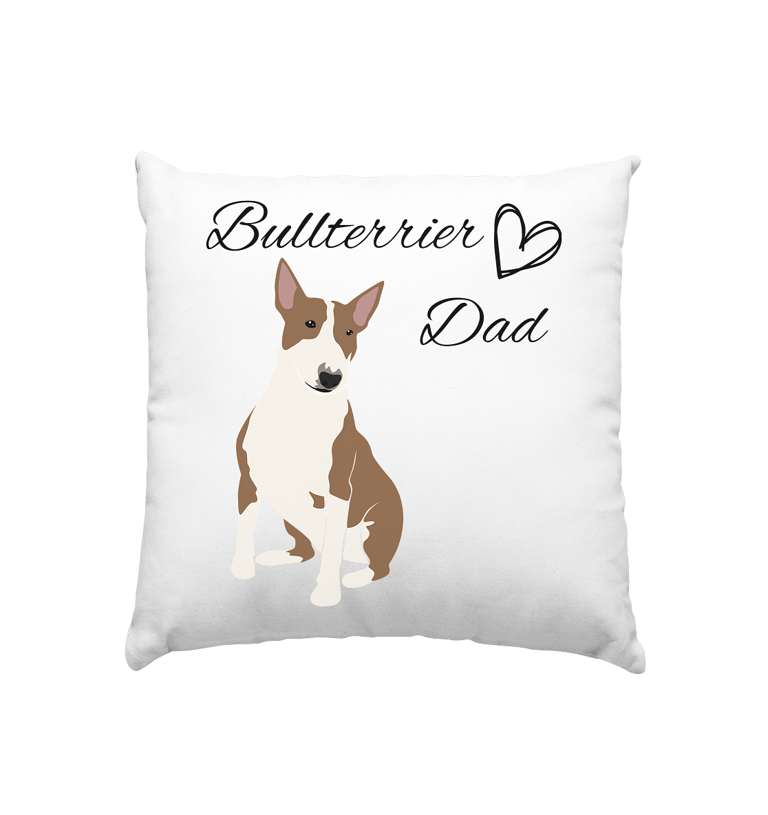 Bullterrier, Miniatur Bullterrier  - Kissen 40x40cm
