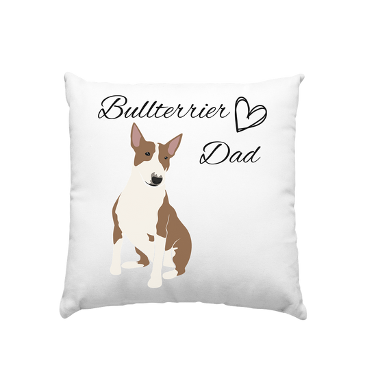 Bullterrier, Miniatur Bullterrier  - Kissen 40x40cm