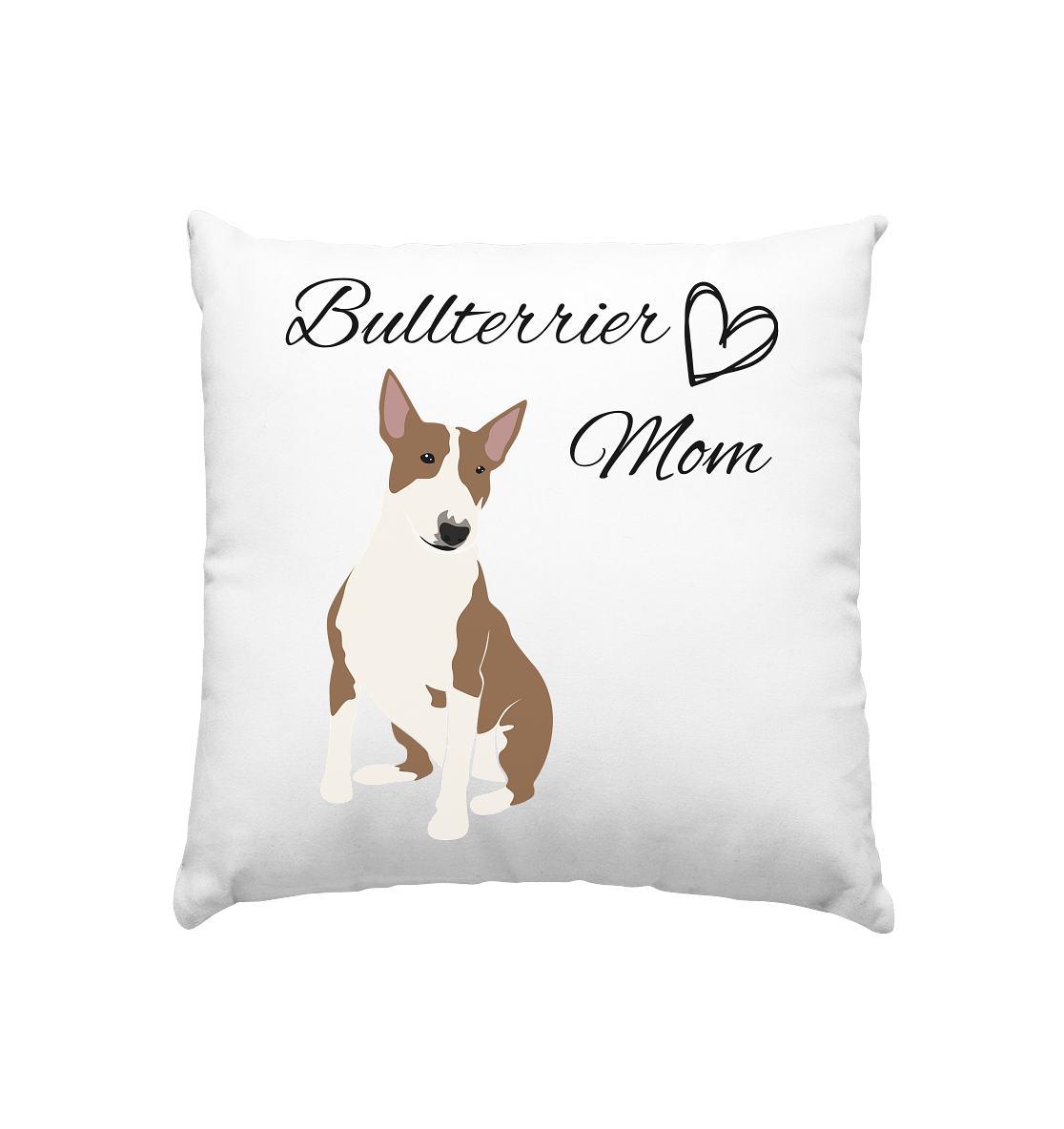 Bullterrier, Miniatur Bullterrier  - Kissen 40x40cm