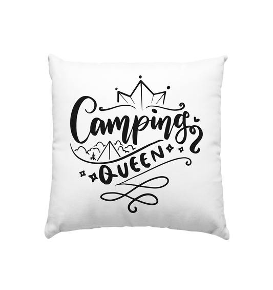 Camping Queen - Kissen 40x40cm