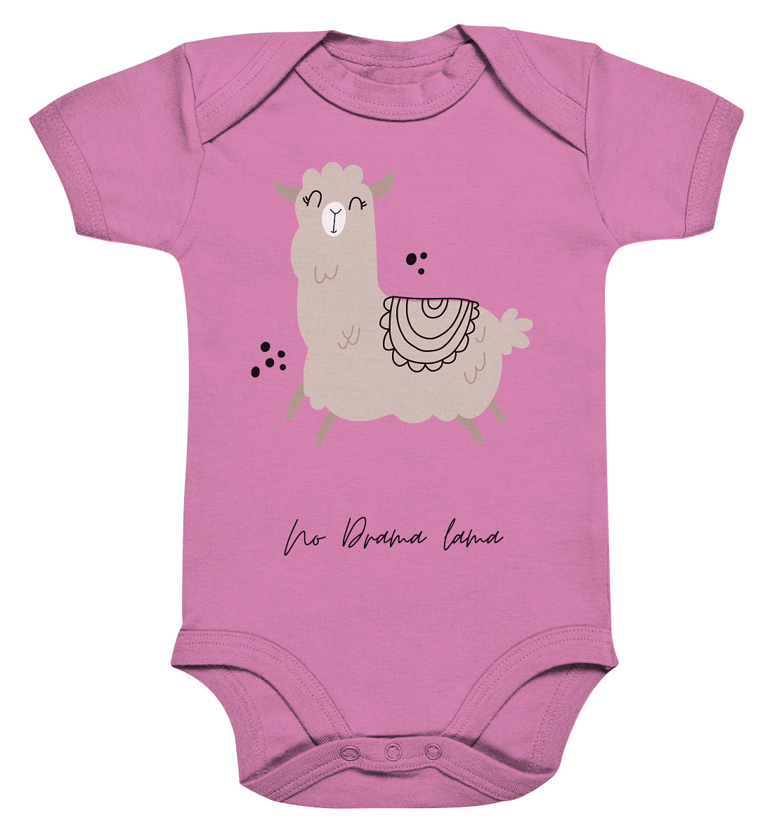 No Drama Lama  - Organic Baby Bodysuite