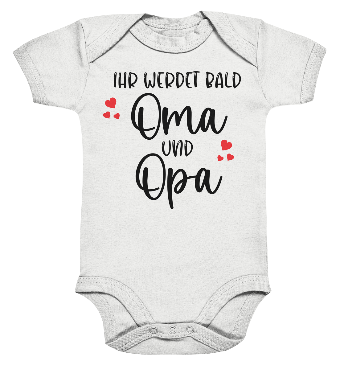 Ihr werdet Oma und Opa - Organic Baby Bodysuite