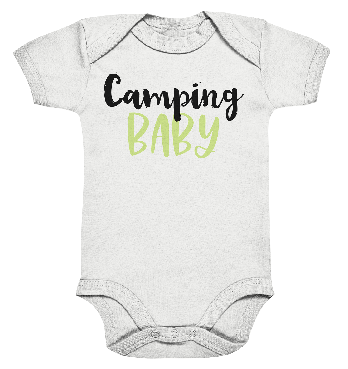 Camping Baby - Organic Baby Bodysuite
