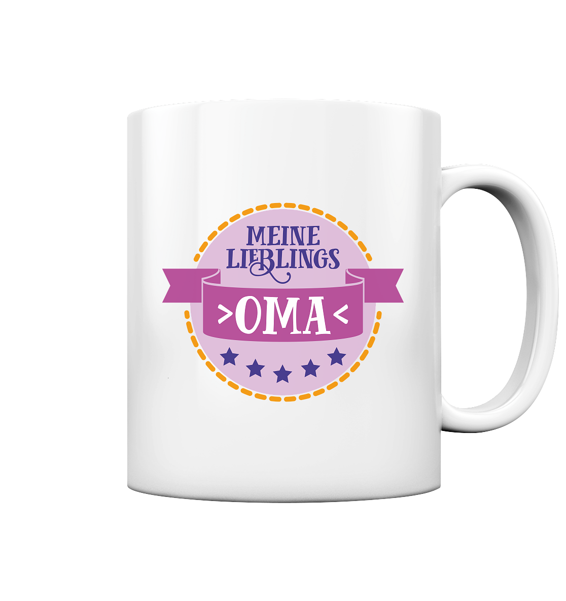 Meine Lieblingsoma - Tasse glossy