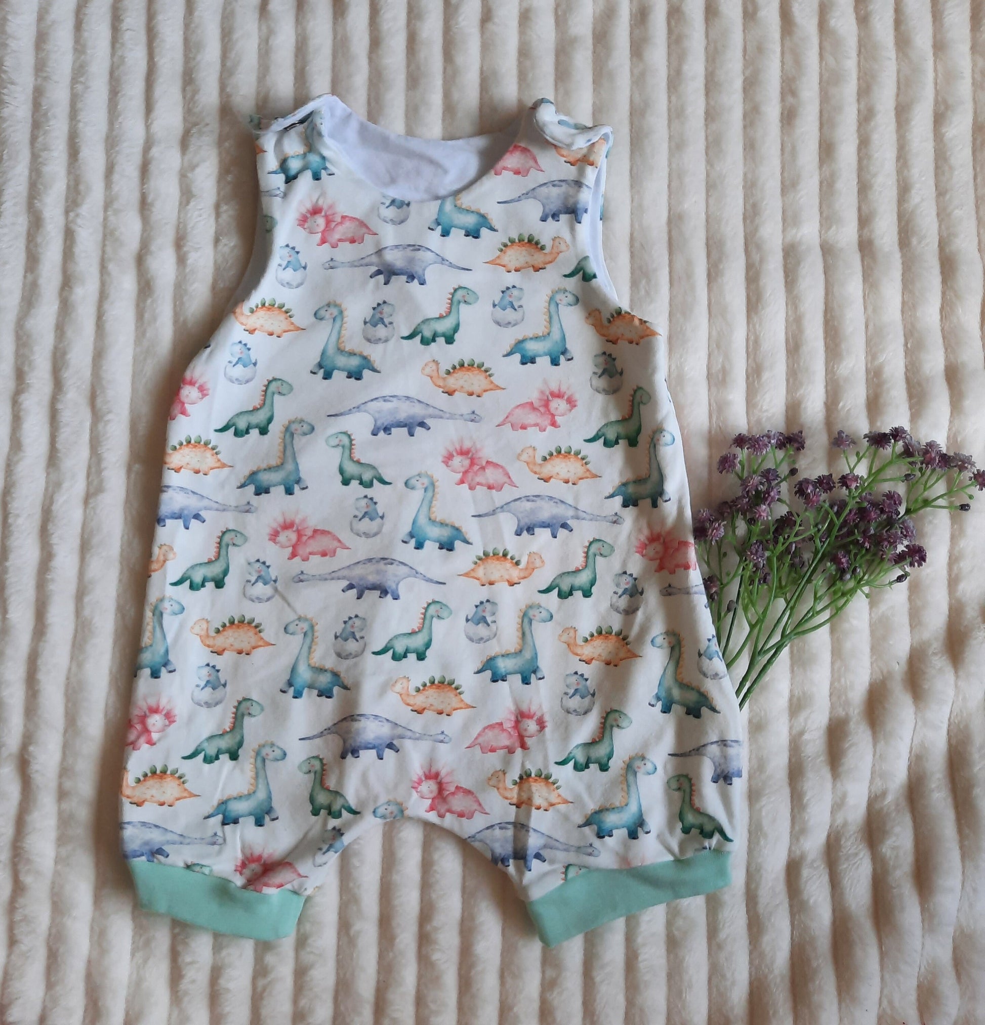 Größe 74 Sommer Romper, Dinos