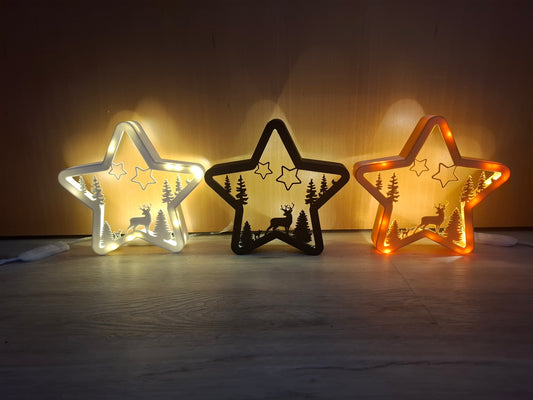 LED Stern - Weihnachtsdeko 3D Druck