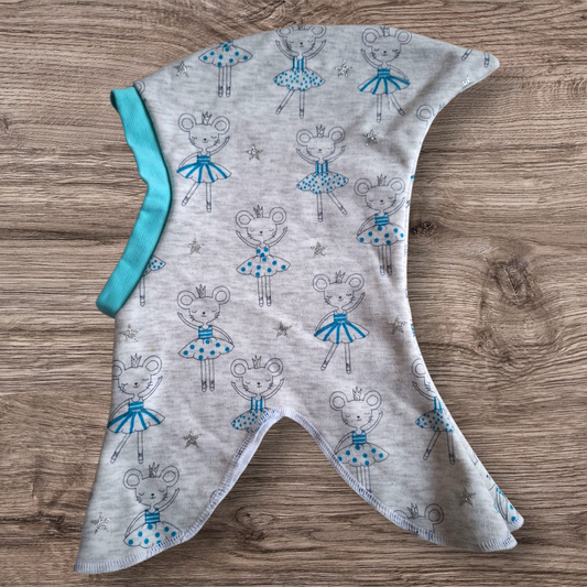 Alpenfleece-Schlupfmützen -  Ballarina Maus