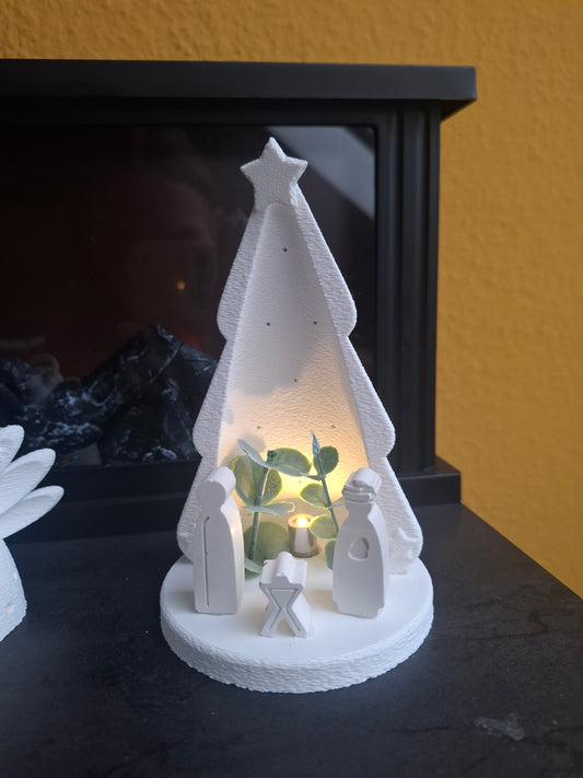 LED Krippe - Weihnachtsdeko 3D Druck