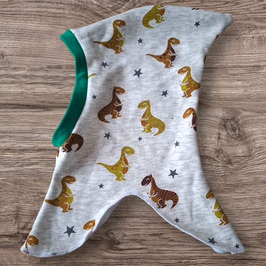 Alpenfleece-Schlupfmützen - Dinos