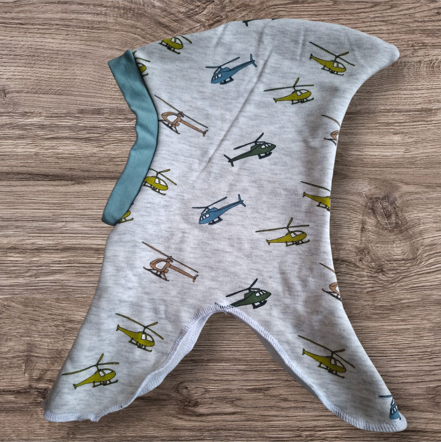 Alpenfleece-Schlupfmützen -  Hubschrauber